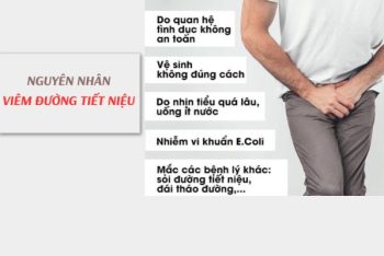 Nguyên nhân bệnh viêm đường tiết niệu