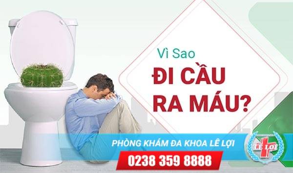 Đi cầu ra máu là bệnh gì ?