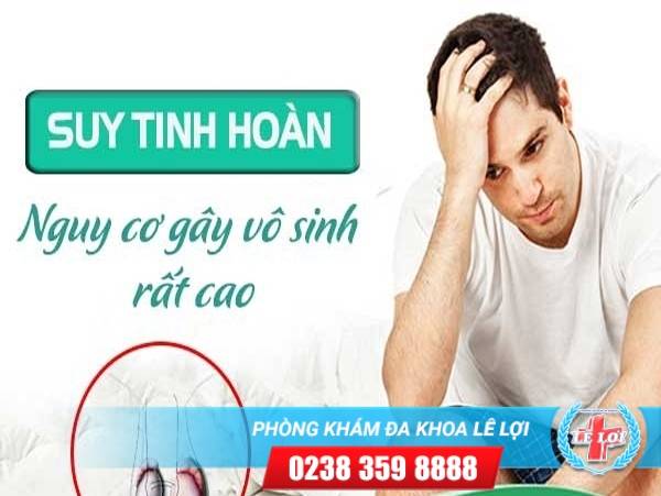 Suy tinh hoàn có gây vô sinh không ?