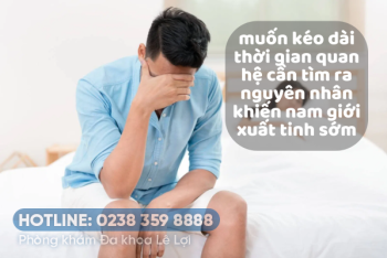 Cách kéo dài thời gian quan hệ cho nam giới