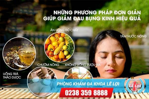 Những phương pháp đơn giản giúp giảm đau bụng kinh hiệu quả