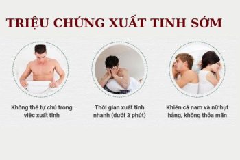 Chữa xuất tinh sớm quý ông cần biết một số lưu ý bỏ túi cần thiết