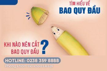 Cắt bao quy đầu và những điều bạn nên biết