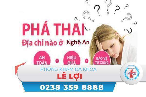 Đình chỉ thai ở đâu tại Nghệ An?