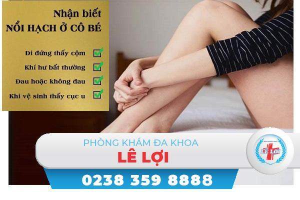 Nổi hạch ở môi bé môi lớn phải làm sao?