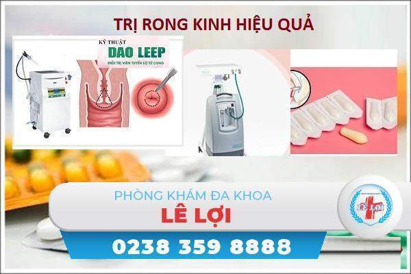 Cách trị rong kinh hiệu quả an toàn