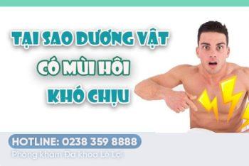 Nguyên nhân dương vật có mùi hôi và cách điều trị