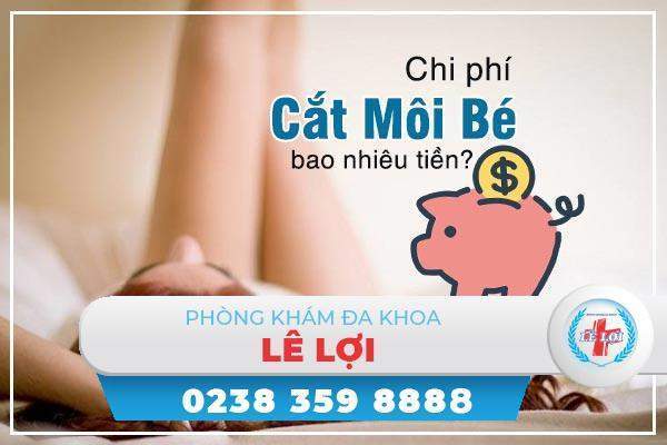 Chi phí cắt môi bé bao nhiêu tiền?