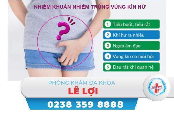 Dấu hiệu nhiễm khuẩn nhiễm trùng vùng kín nữ