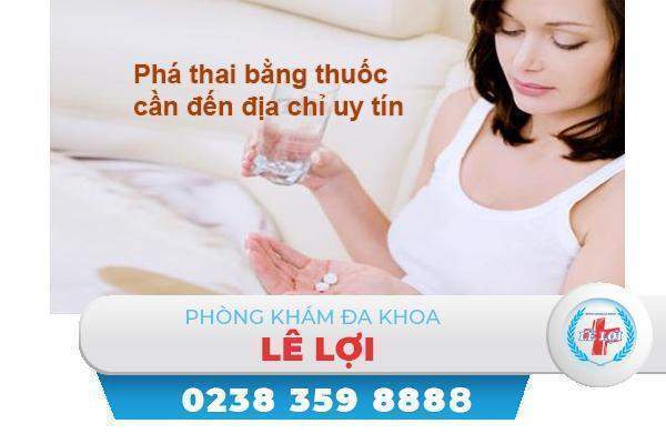 Phòng khám phá thai bằng thuốc an toàn tại Nghệ An