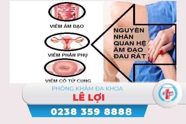 Quan hệ xong bị đau buốt sưng đau vùng kín là bị gì?