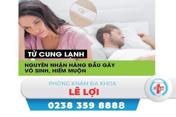 Tử cung lạnh nguyên nhân và cách điều trị