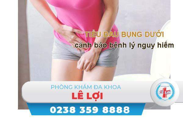 Tiểu đau bụng dưới là bị bệnh gì?