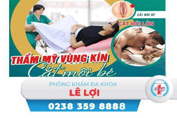 Cắt môi bé môi lớn ở Nghệ an