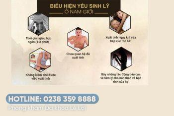 Quan hệ bao nhiêu phút là yếu sinh lí?