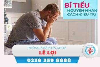 Bí tiểu nam là bị bệnh gì nguy hiểm không?