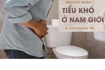 Nguyên nhân gây tiểu khó và cách điều trị