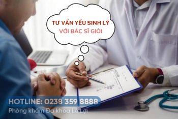 Tư vấn yếu sinh lý miễn phí với bác sĩ giỏi