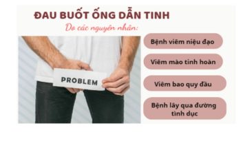 Đau buốt ống dẫn tinh dấu hiệu bệnh lý nguy hiểm