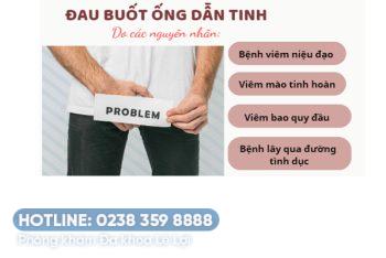 Đau buốt ống dẫn tinh dấu hiệu bệnh lý nguy hiểm