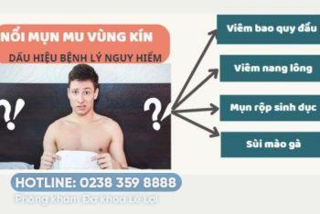 Nổi mụn mu vùng kín cảnh báo bệnh lý nguy hiểm