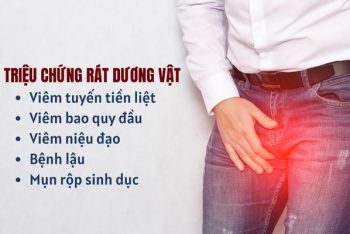 Cách điều trị đau rát dương vật hiệu quả