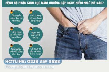Đau bộ phận sinh dục nam là mắc bệnh gì?